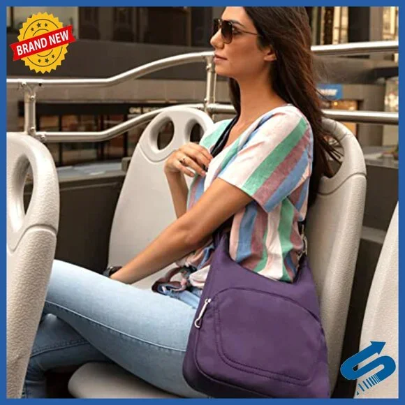 Anti-Theft Messenger Bag Classic Essential Travel Security Adjustable Strap
